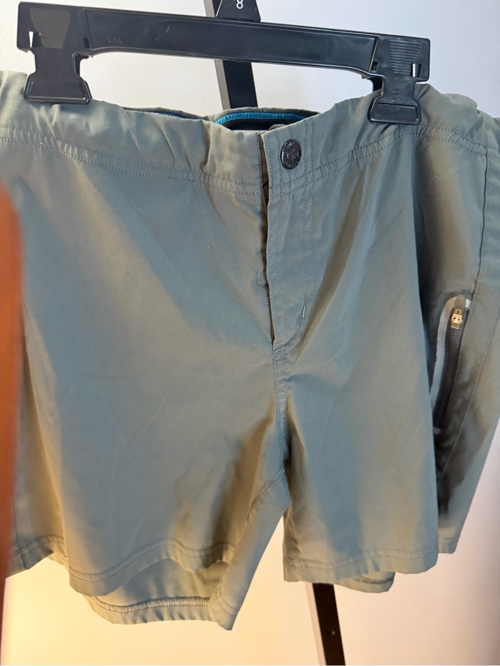 Size 14 Boys Olive Green Performance Shorts
